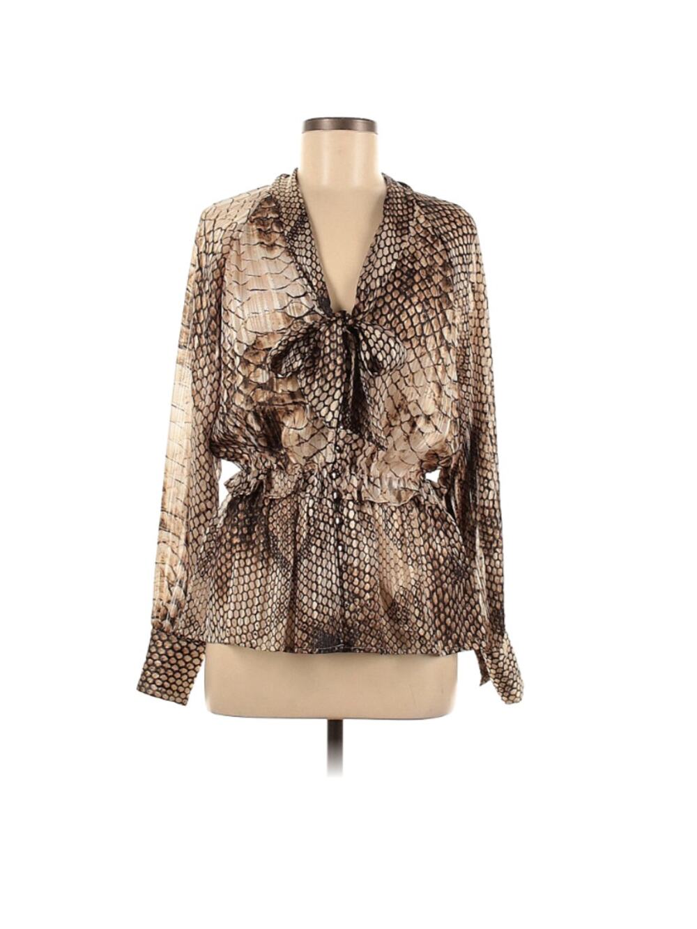 Le Superbe Snake Skin Blouse